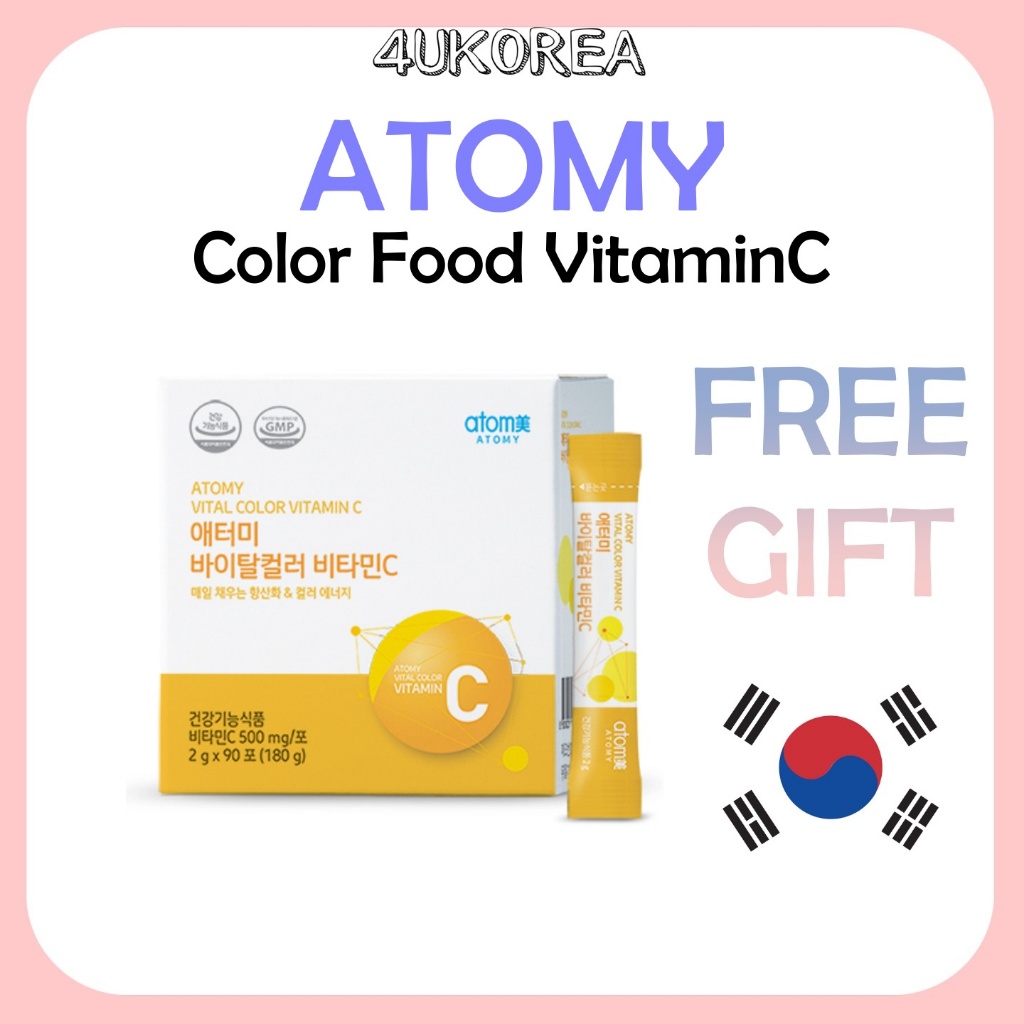 ATOMY Color Food VitaminC 2 g × 90 Sticks /K-HEALTH | Shopee Philippines