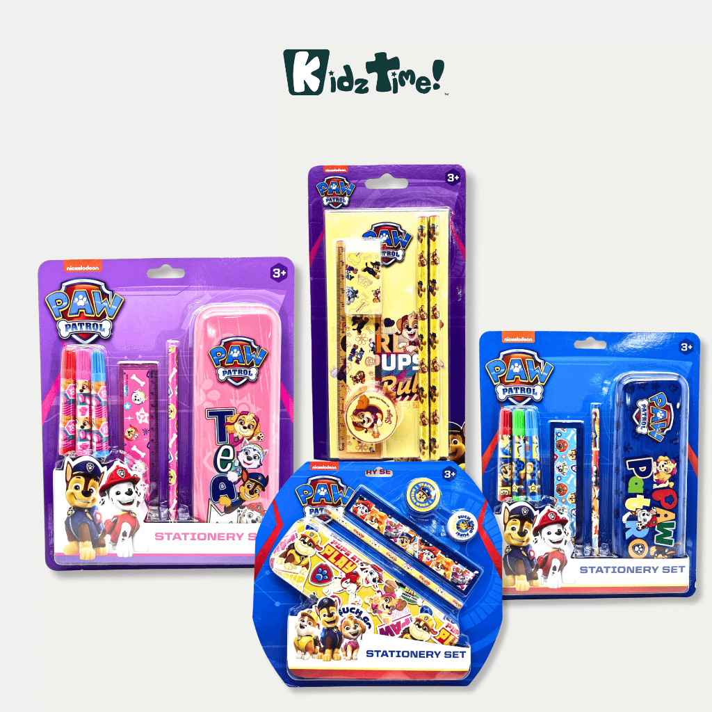 Kidztime Stationery Value Set- Paw Patrol Designs for kids Children ...