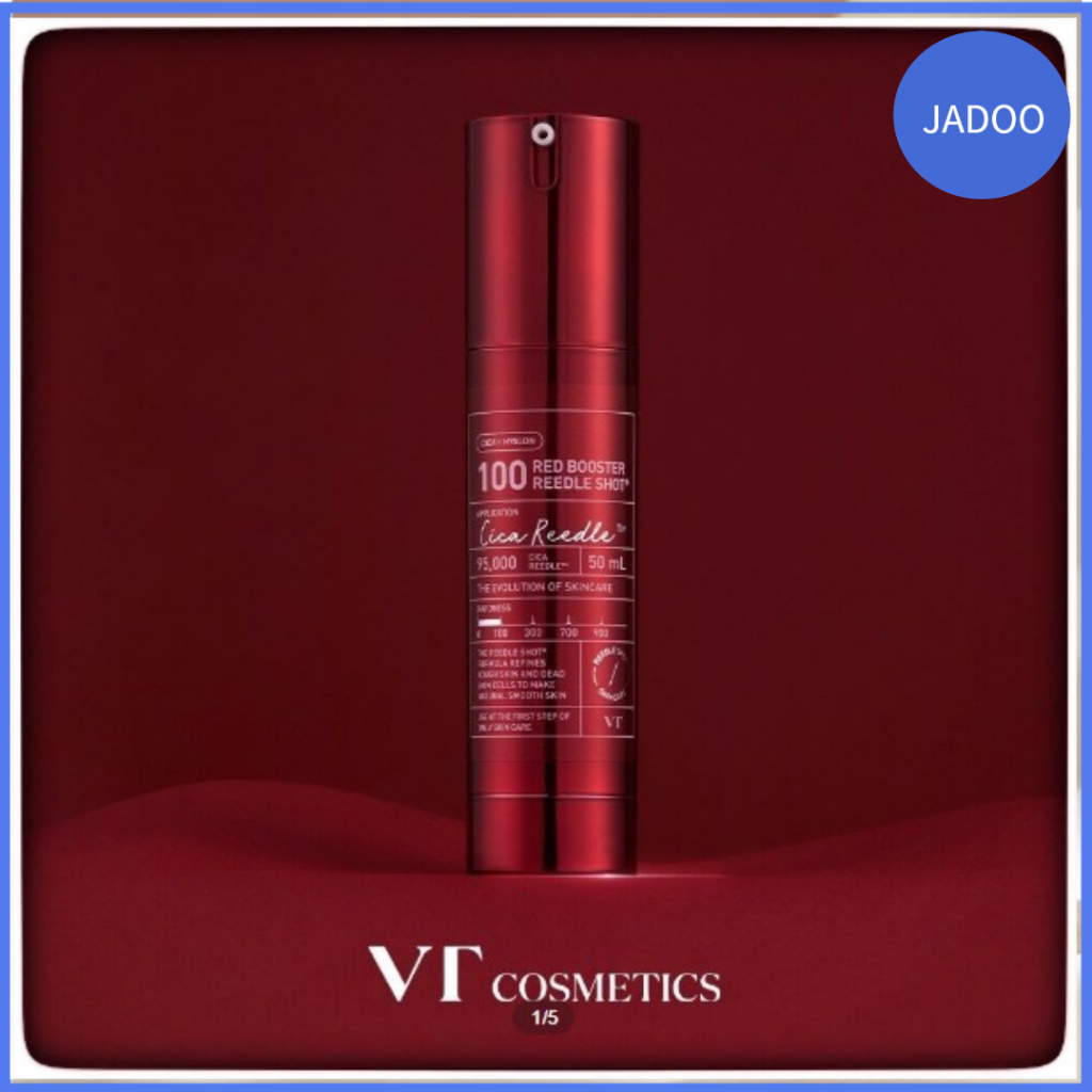 VT Cosmetic Red Booster Reedle shot 100 50mL + (VT MASK Gift 2ea ...