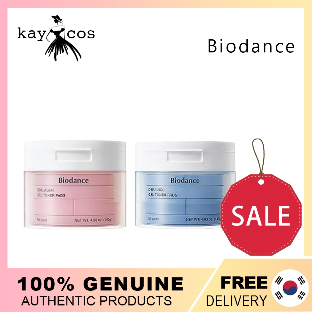 (NEW) [Biodance] Gel Toner Pads 60 sheets (Collagen / Ceranol) | Shopee ...