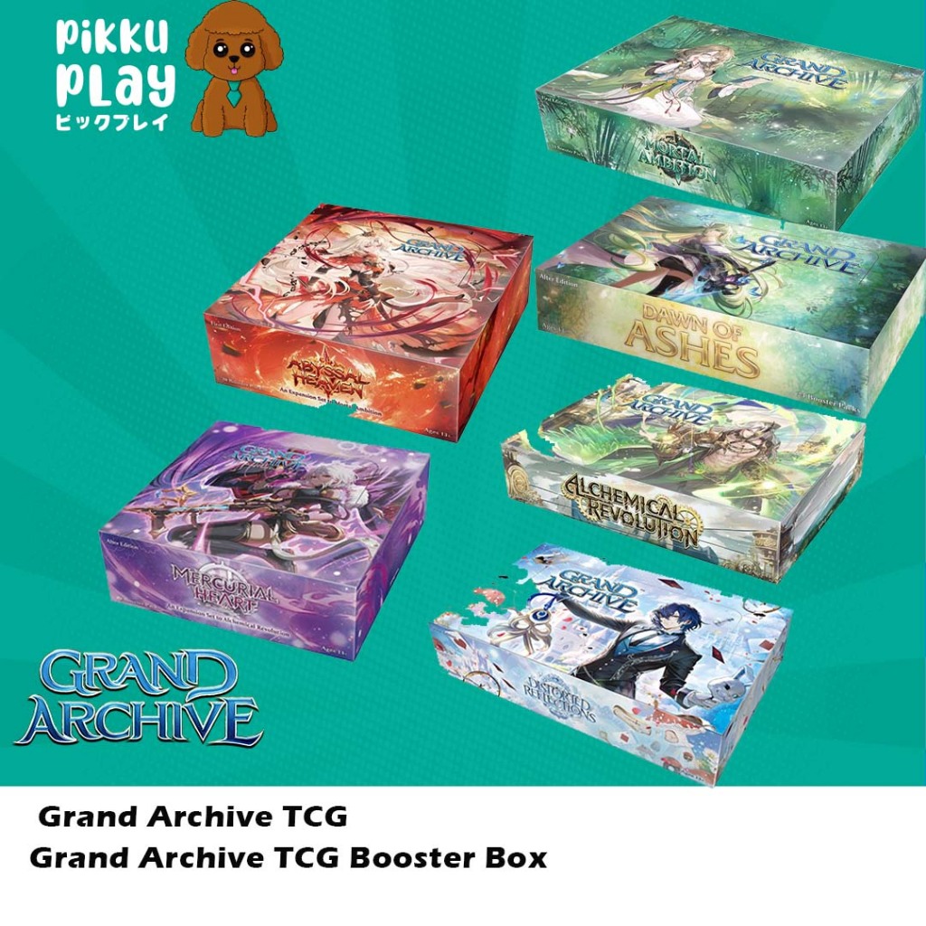 Grand Archive TCG: Booster Box HVN / AMB / MRC / Dawn Of Ashes ...