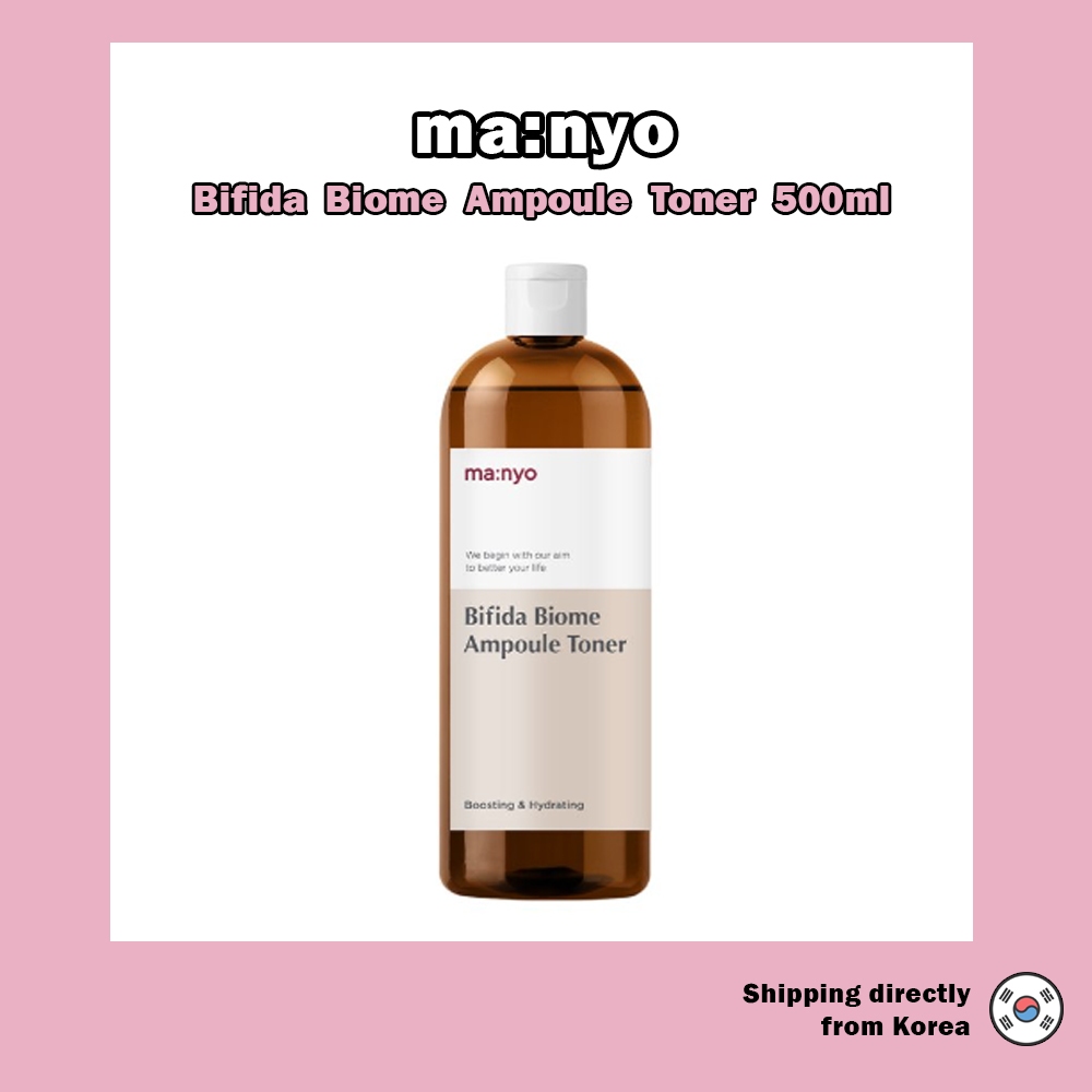 ⭐ [Manyo] Bifida Biome Ampoule Toner 500ml | Shopee Philippines