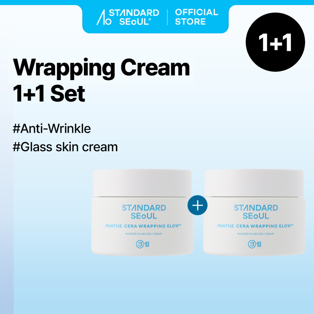 [Standard Seoul] Barrier Glass Gel Cream 50ml x2 - Panthenol · Ceramide ...