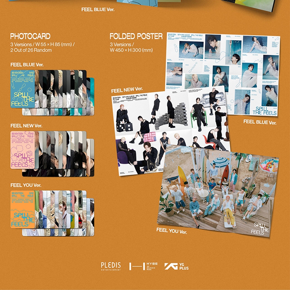 SEVENTEEN - 12th Mini Album [ Spill The Feels ] | Shopee Philippines