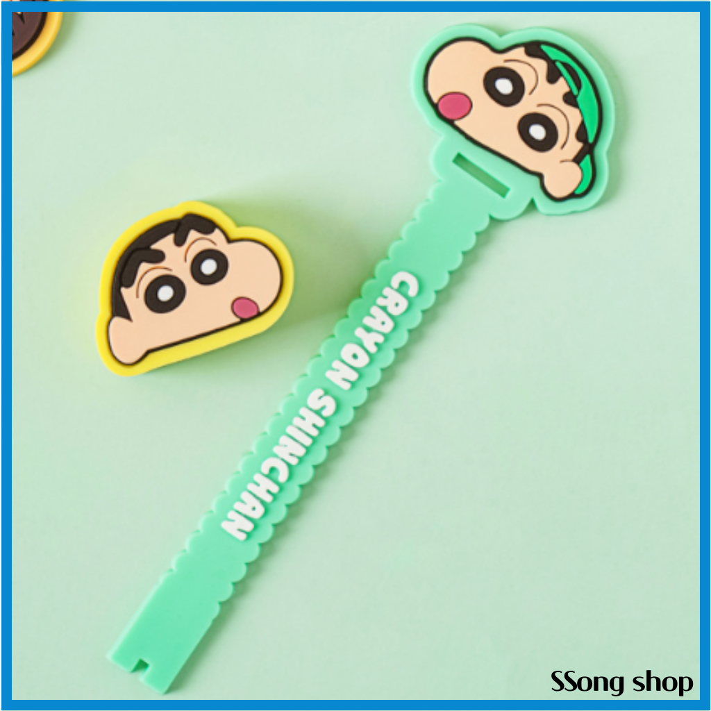 DAISO Korea Crayon Shin-chan Cable Organizer Set | Shopee Philippines