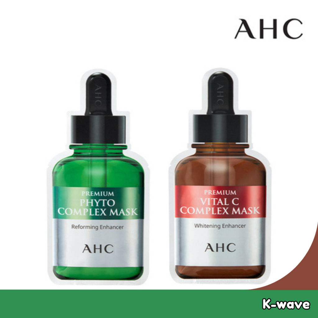 AHC Premium Vital C Complex Mask 27g/AHC Premium Phyto Complex ...