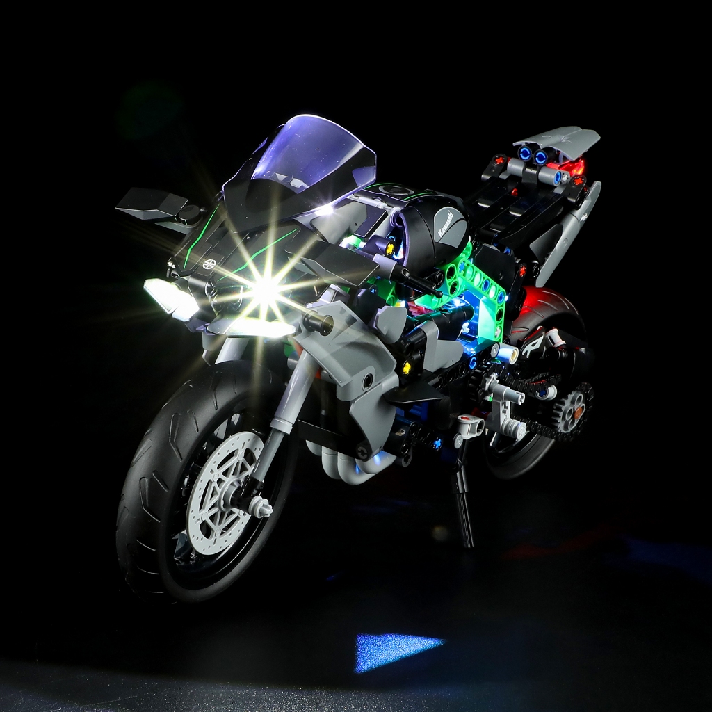 Light Kit For Kawasaki Ninja H2R Motorcycle 42170-Lightailing LEGO ...