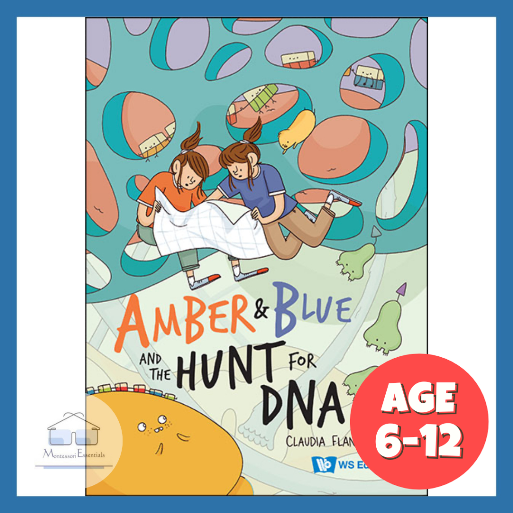 WS E - Amber and Blue and the Hunt for DNA Children Science Book Age 6 ...
