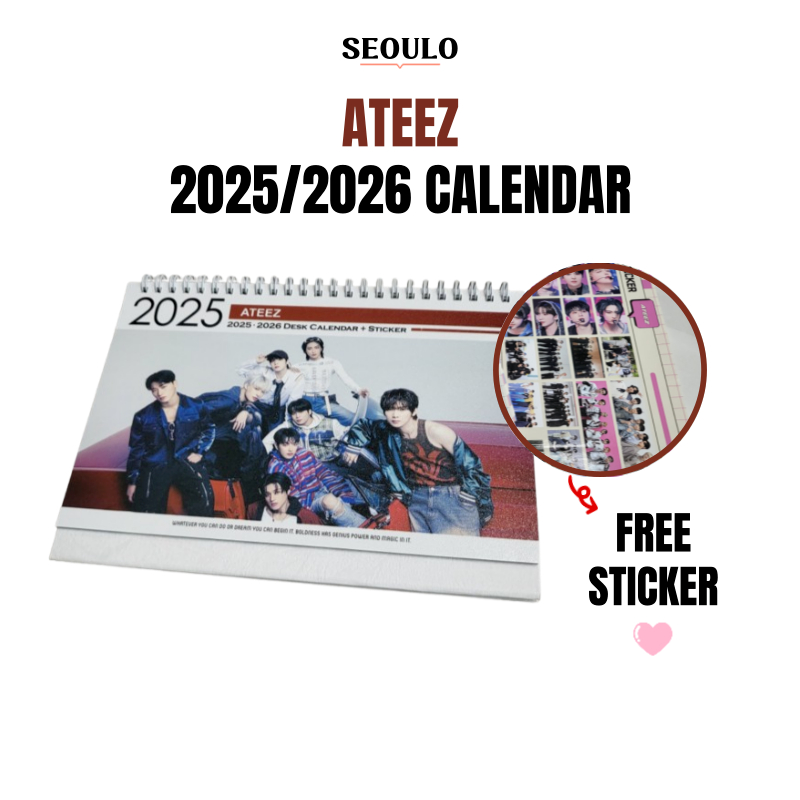 Kpop ATEEZ Advent Calendar 2025, Christmas Gift Box & Decorations for ATINY main image 0