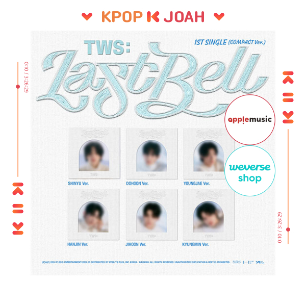[POB] (COMPACT ver.) TWS [Last Bell] 1st Single Album (25th Nov.2024 ...