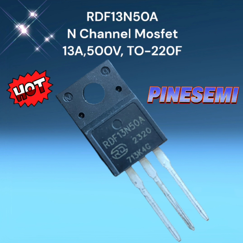 PINESEMI (20pcs) 13A 500V N Channel Power Mosfet TO220F | Shopee ...