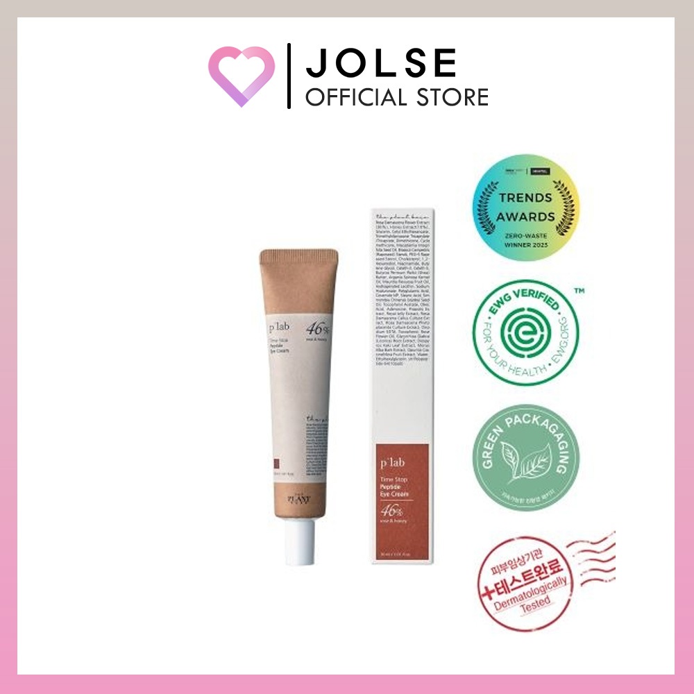 THE PLANT BASE Time Stop Peptide Eye Cream 30ml | Shopee Philippines