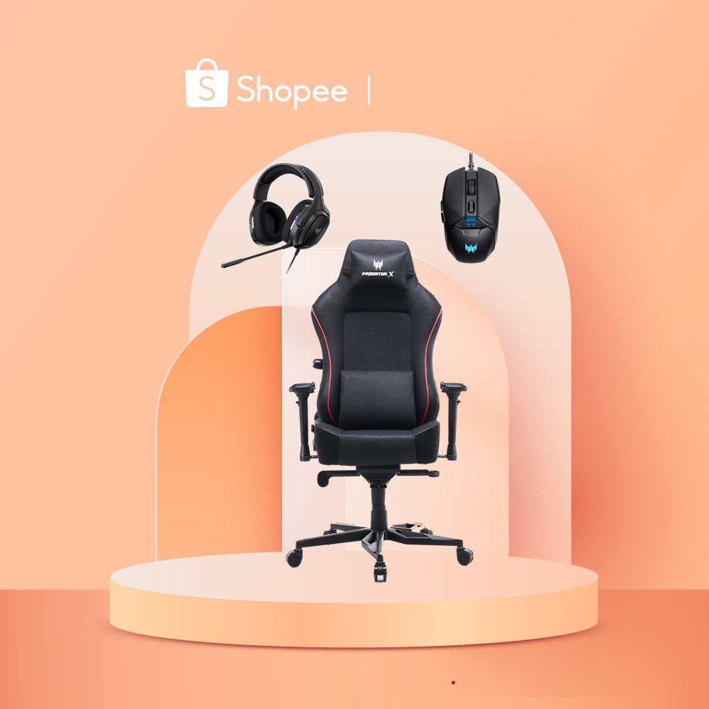 Acer x Predator X Gaming chair + Predator Headset & Mouse 11.11 Brand ...