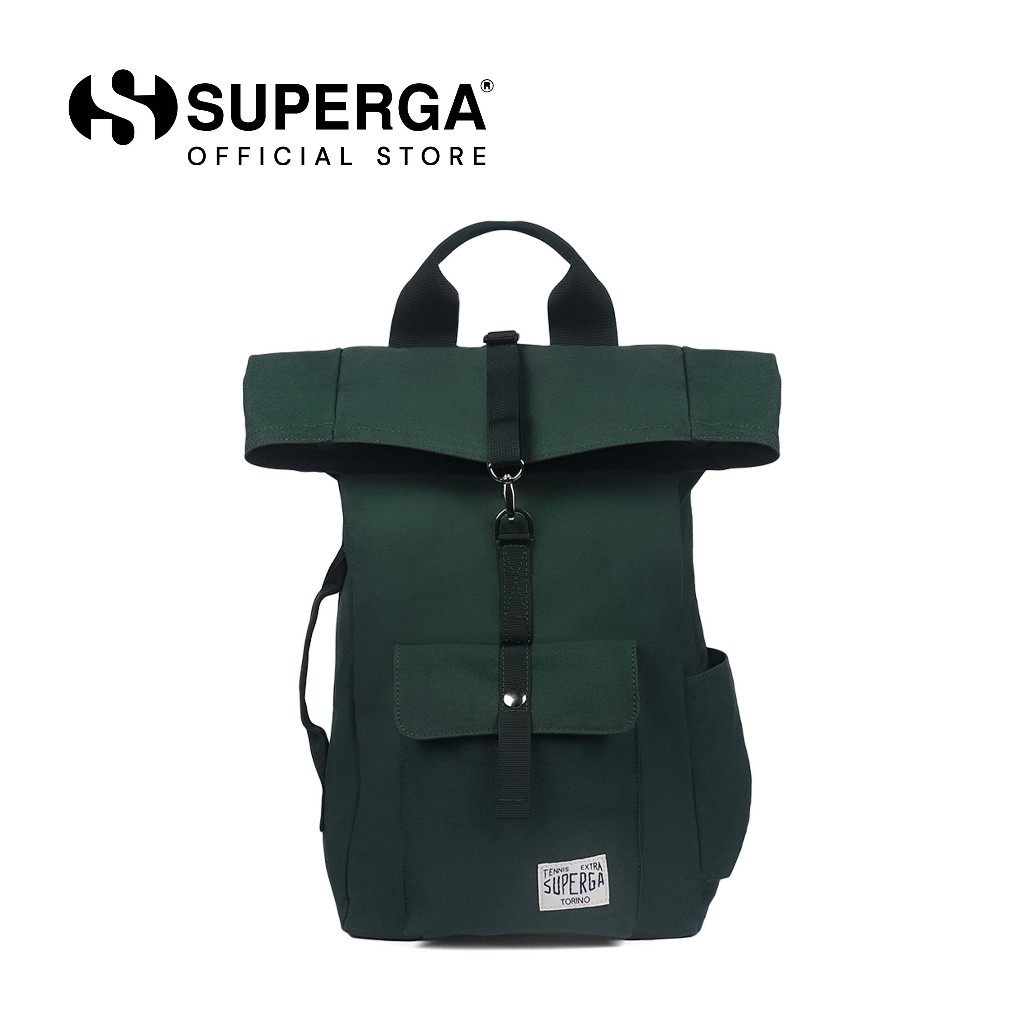 Superga Squared Backpack Green Dark Forest | Shopee Philippines