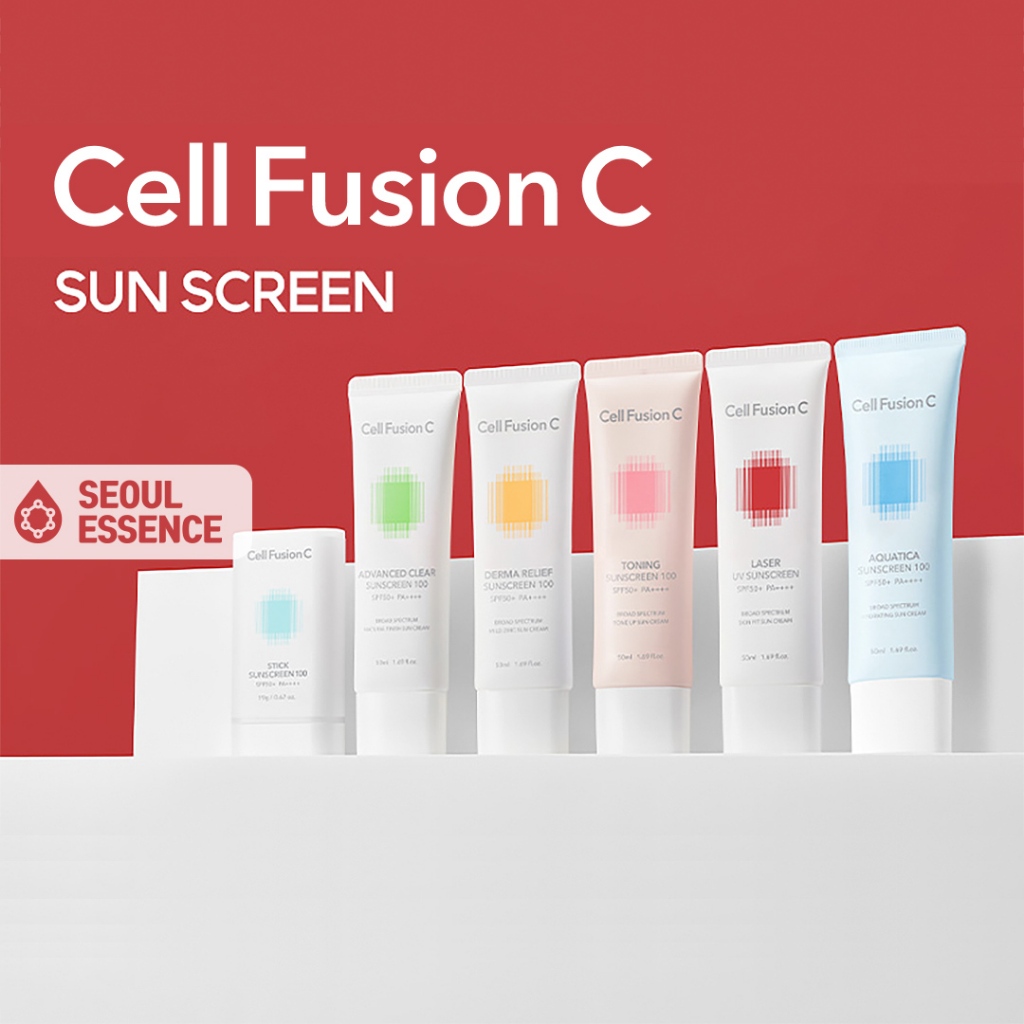 Cell Fusion C Laser / Toning / Aquatica / Advanced / DermaRelief Sun ...