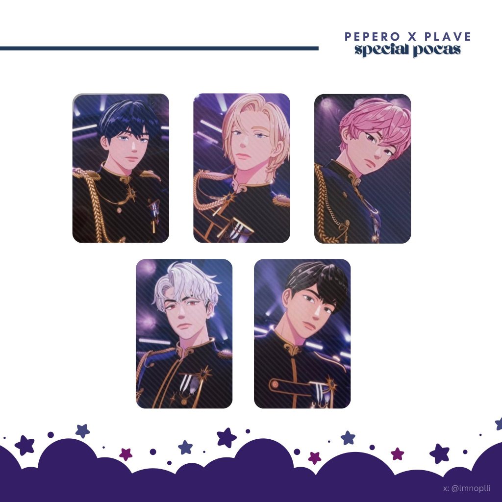 PLAVE X PEPERO Collaboration Special PLAVE PHOTO CARD | Shopee Philippines