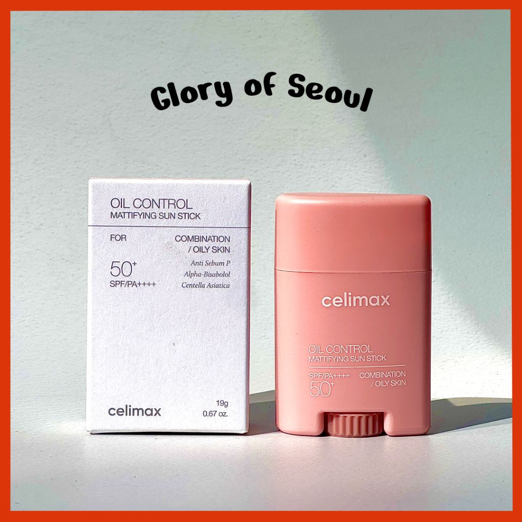 CELIMAX Oil Control Mattifying Sun Stick SPF/PA++++ 50+, 19g | Shopee ...