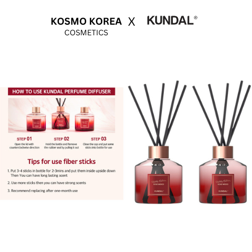 KUNDAL Diffuser Holiday Edition #Rose Wood 200ml (2ea) | Shopee Philippines