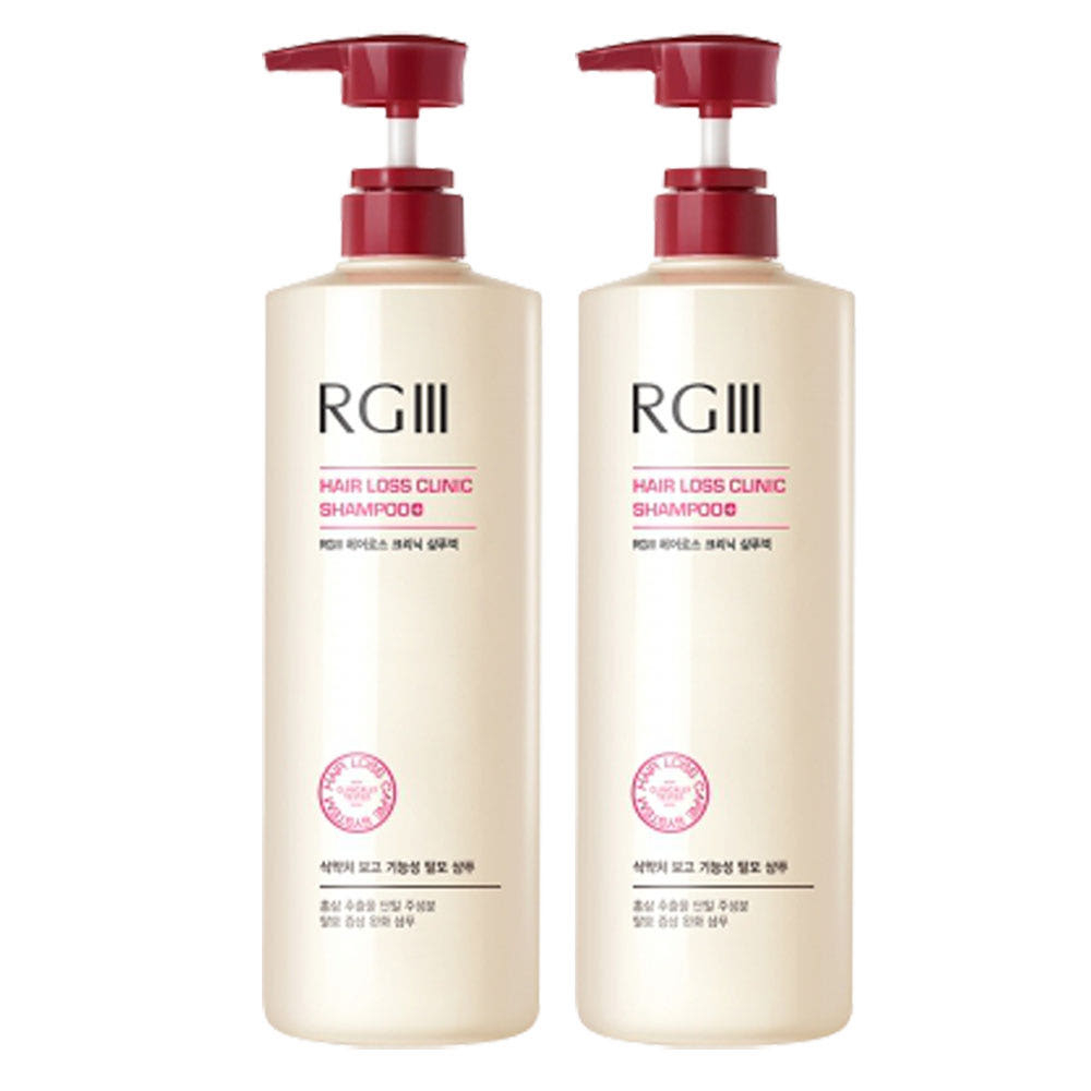 SOMANG RGIII 520+520ML (RG3) Shmpoo, Korean Hair Loss Clinic, Anti-Hair ...