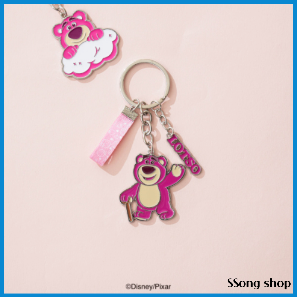 DAISO Korea Toy Story Lotso Metal Keyring | Shopee Philippines