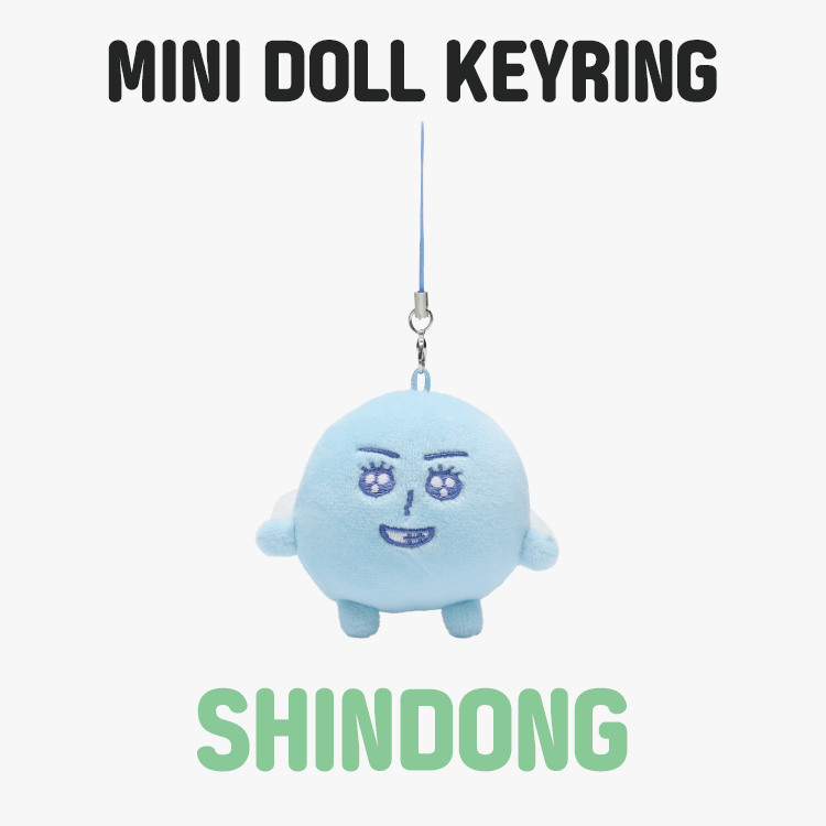 SUPER JUNIOR - Mini Doll Keyring [19th Anniversary] Official