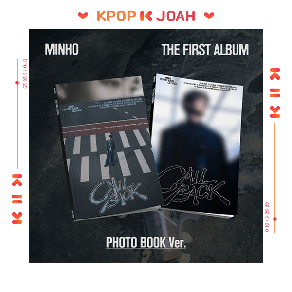 (PHOTOBOOK ver.) MINHO (SHINEE) [CALL BACK] 1st FULL ALBUM (5th Nov