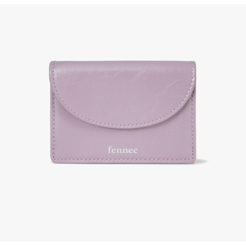 Fennec - [new color] Crinkle Halfmoon Mini Wallet (6 colors