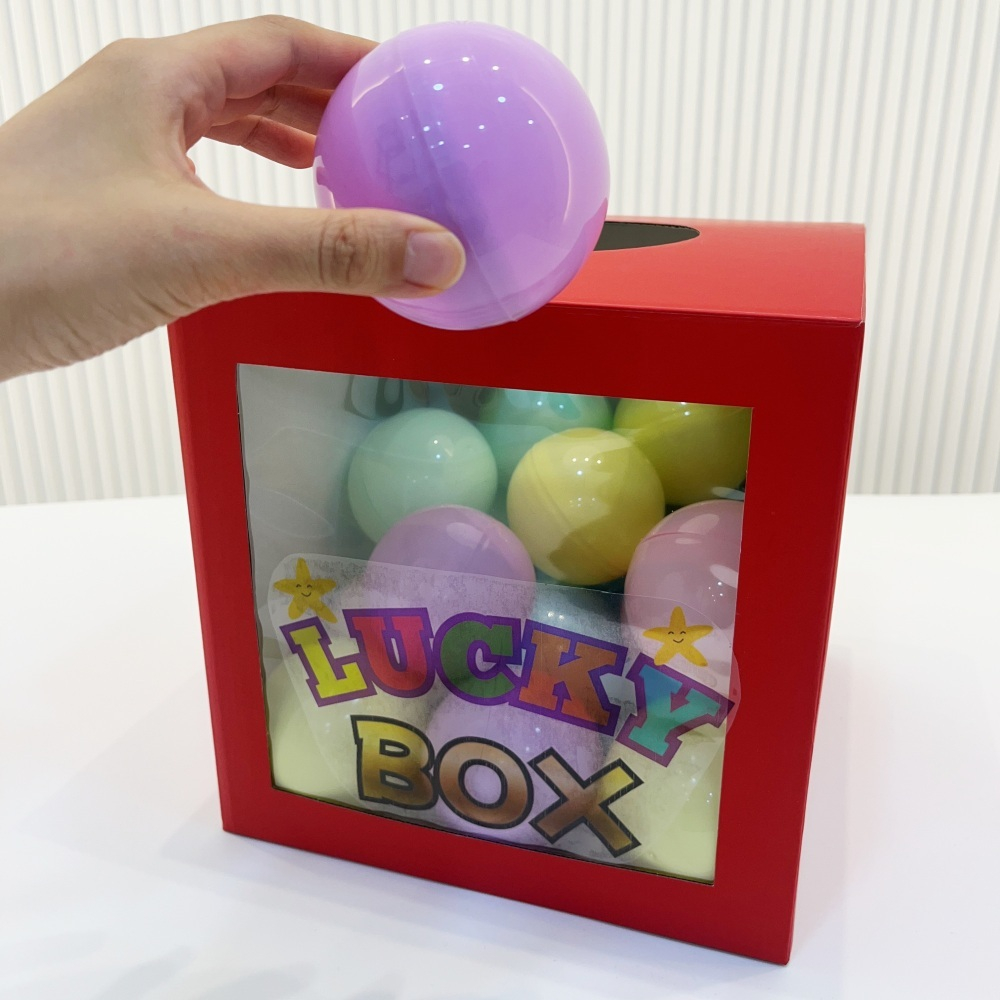 25cm Lucky Draw Paper Box Lottery Drawing Surprise Box | Shopee Philippines