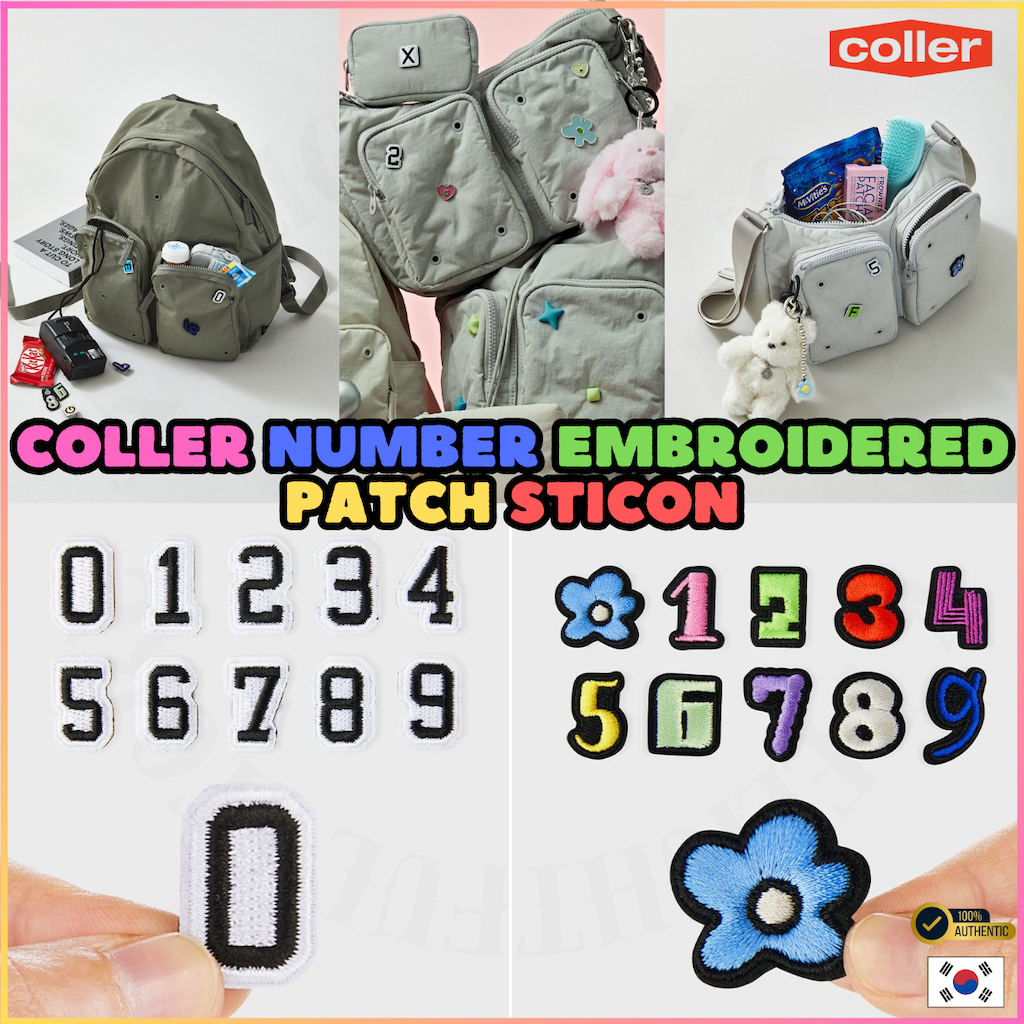 [LINE FRIENDS] COLLER NUMBER EMBROIDERED PATCH STICON | Shopee Philippines