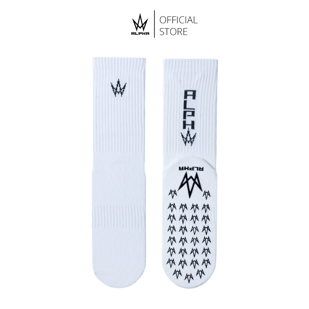 Alpha Trainer Anti-Slip Grip Socks – Secure Traction & All-Day Comfort ...