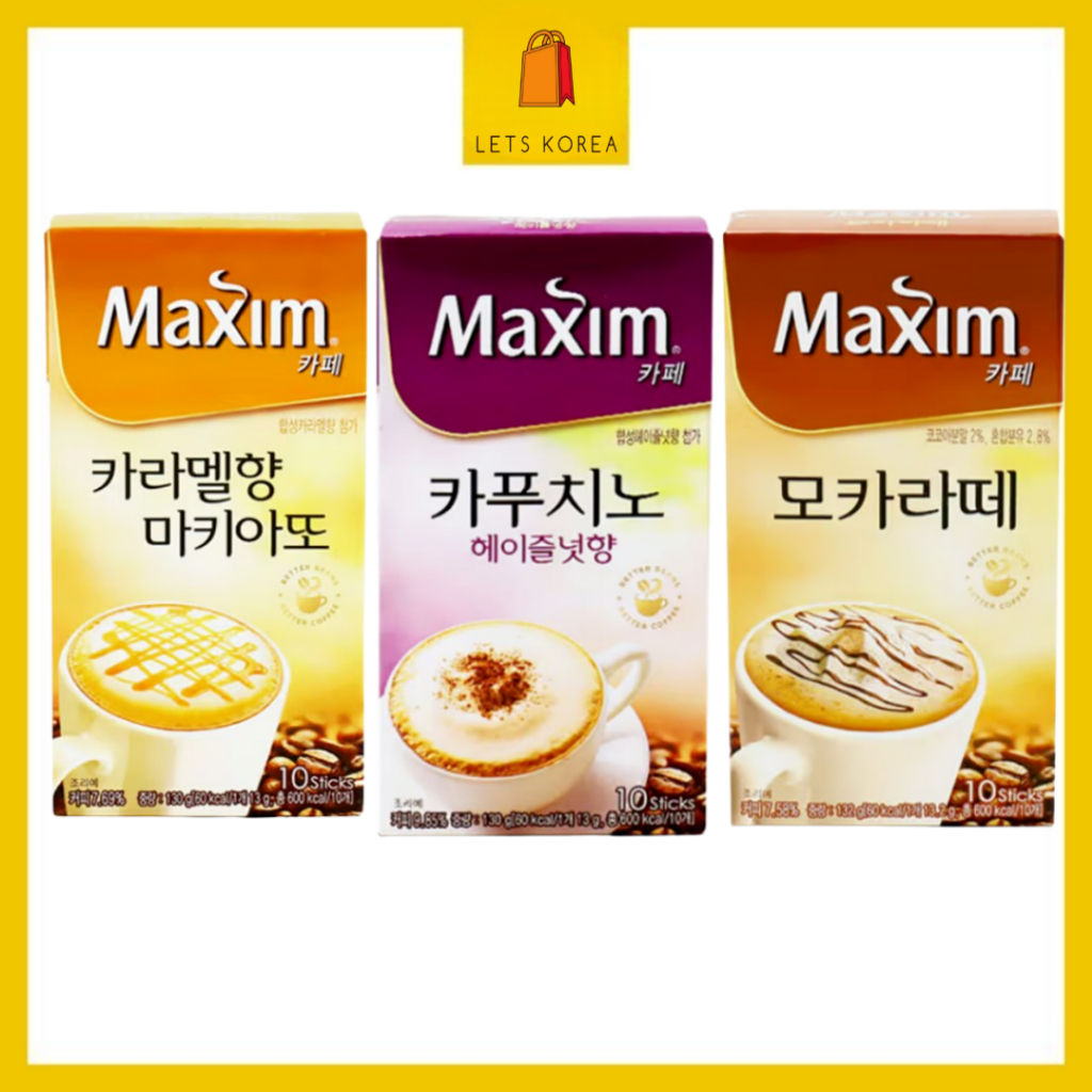 [Maxim] Korean Maxim 10T BOX instant coffee | Shopee Philippines