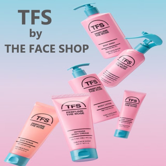 [TFS by The Face Shop] Perfume The Rose Body Care / Cream / Lotion ...