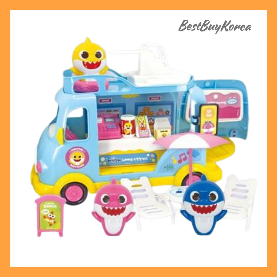 Pinkfong Baby Shark Singing Swimming Pool Bus Toy | Shopee Philippines
