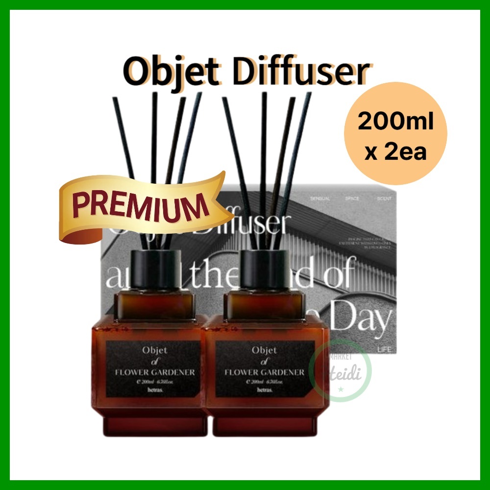 KOREA 🇰🇷 Hetras Hotel Healing Objet Diffuser 200ml X 2ea / Diffuser ...