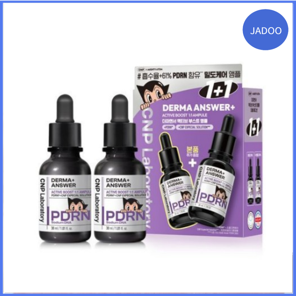 CNP Derma Answer Active Boost PDRN Serum 30ml Double Set | Shopee ...