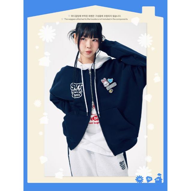 SEVENTEEN Zip-Up Hoodie NANA bnb | Shopee Philippines