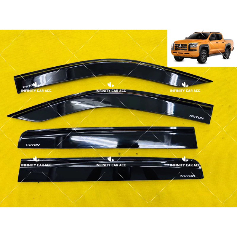 Mitsubishi New Triton 2025 2026 Injection Door Visor Sun Visor | Shopee ...
