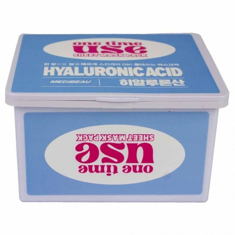 K-Beauty Tissue-type pull-out mask pack Mediview hyaluronic acid face ...