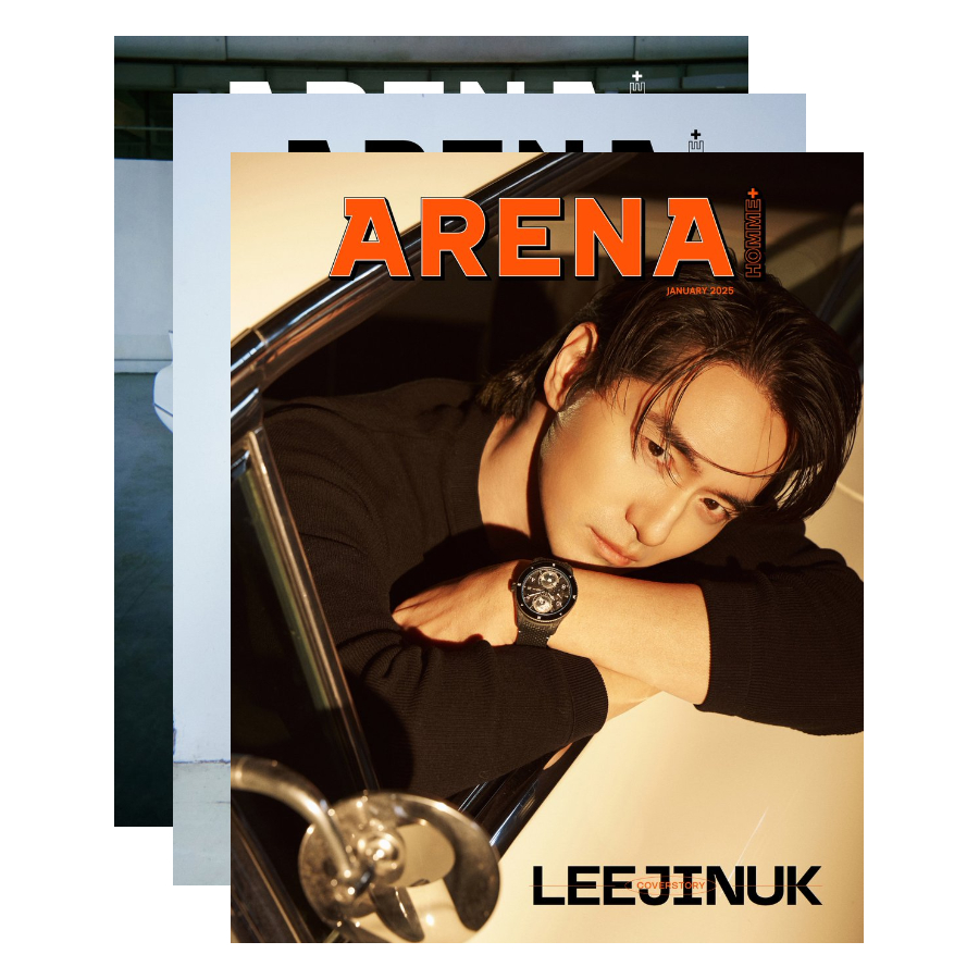 ARENA HOMME+ Korea January 2025 Lee Jinuk, Korean Magazine Shopee