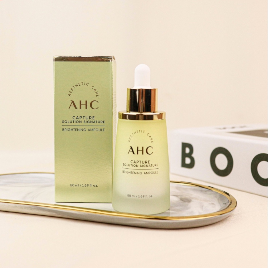 AHC Capture Solution Signature Brightening Ampoule 50ml | Shopee ...