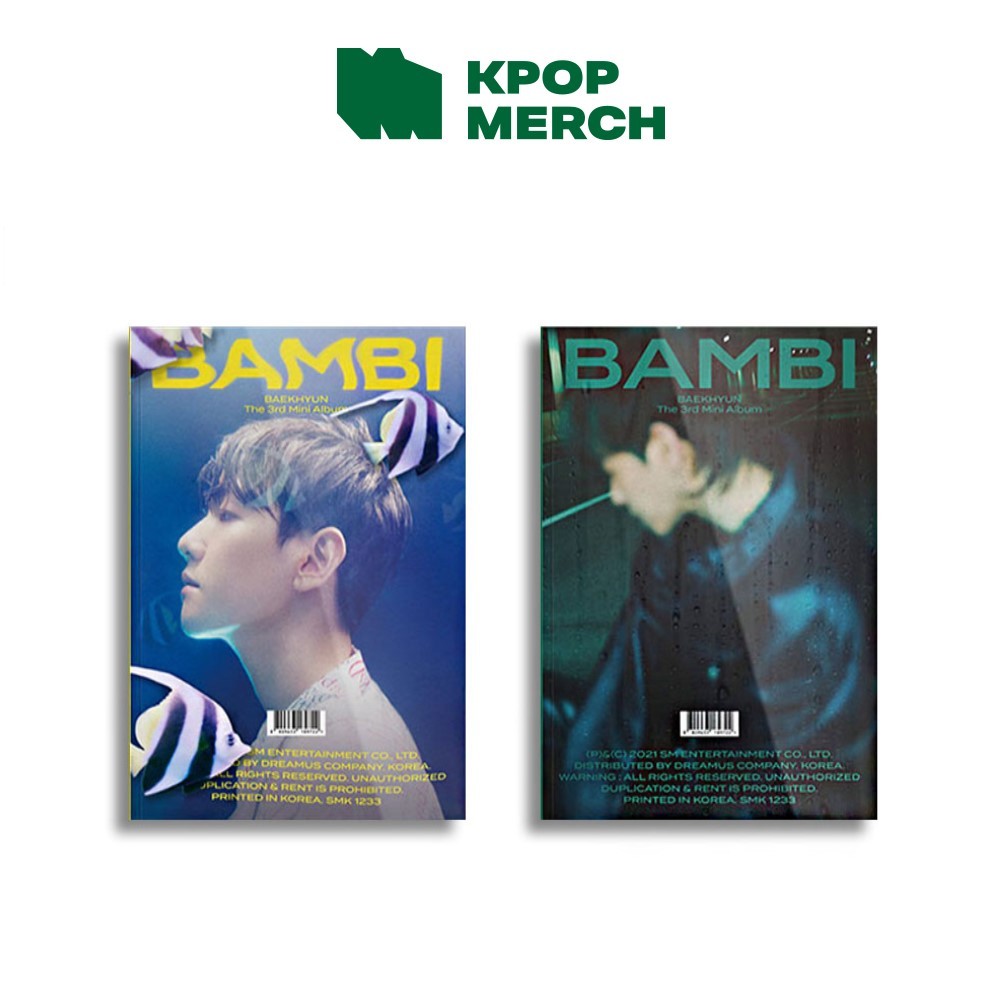 BAEKHYUN BAMBI ALBUM (EXO) On Carousell