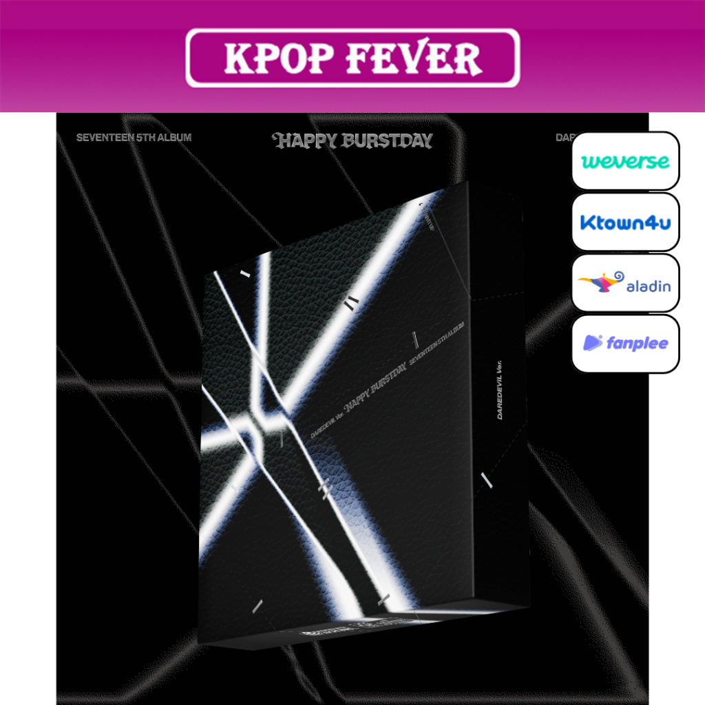 SEVENTEEN [HAPPY BURSTDAY] DAREDEVIL Ver (Carat Ver) / 5th Album +