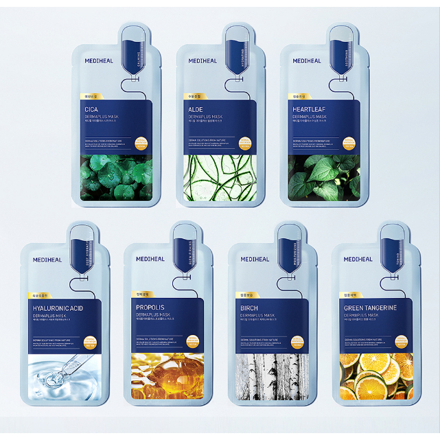 [MEDIHEAL] Derma Plus Mask Box – 10 Sheets | Shopee Philippines