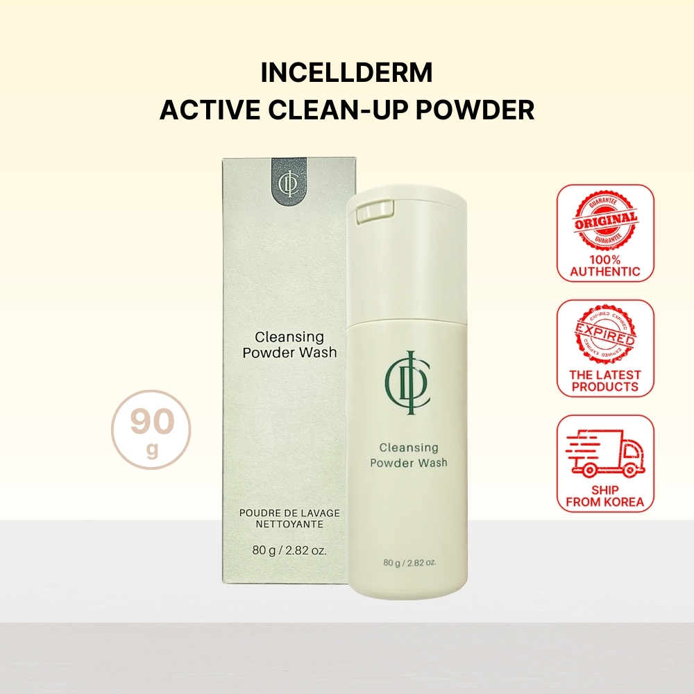 INCELLDERM Powder Type Cleanser 90g | Gentle Daily Face Wash (2025 ...