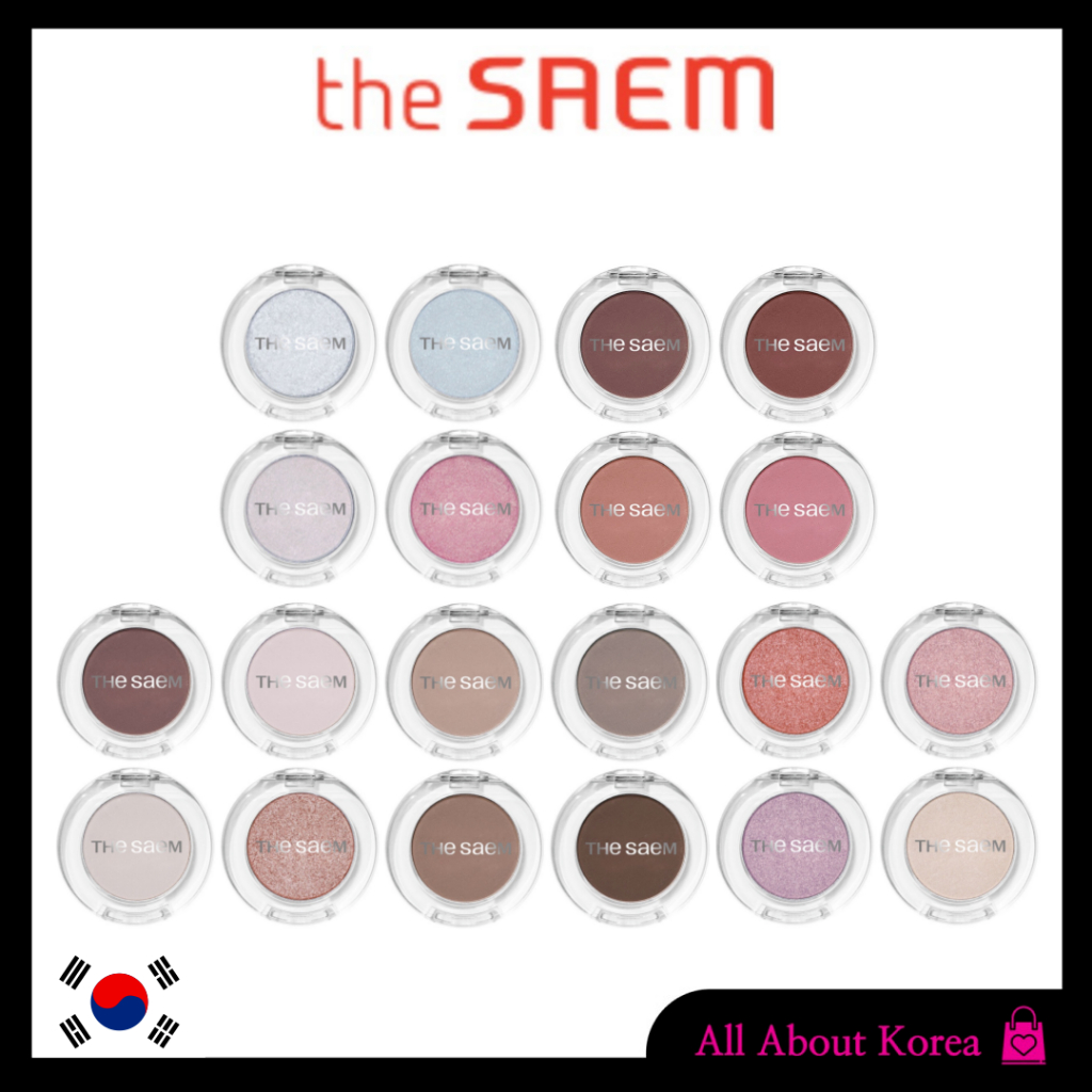[THE SAEM]Saemmul Single Shadow 20colors (+Palette 4 Colors Case ...