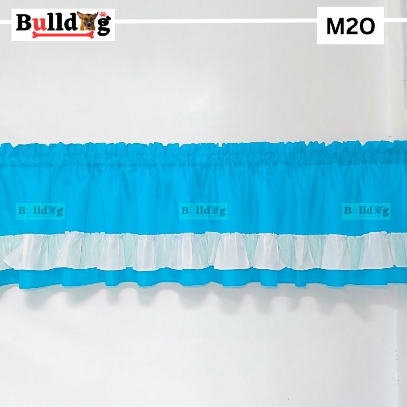 VALANCE WINDOW CURTAIN 15 INCHES L WITH RAFFLES GEENA | Shopee Philippines