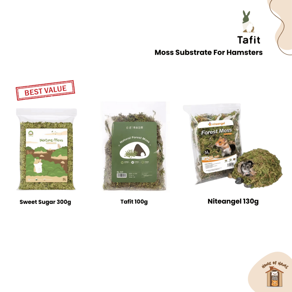 Moss Substrate for Hamsters Niteangel Moss Sweet Sugar Moss Tafit Moss ...