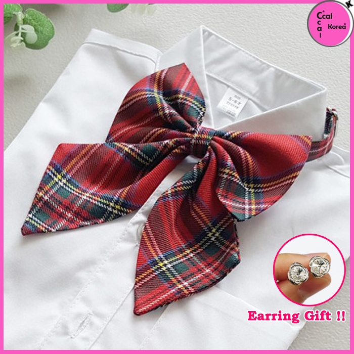 Checkered Ribbon Tie Kids Children's Baby Junior Daily Tie Suit Uniform ...