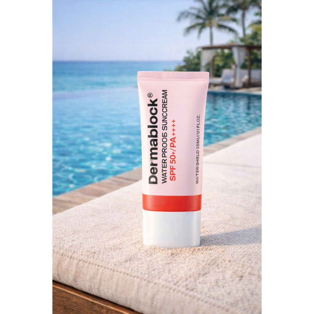 Dermablock Waterproof Sun Cream SPF50+ PA+++ (35ml) | Shopee Philippines