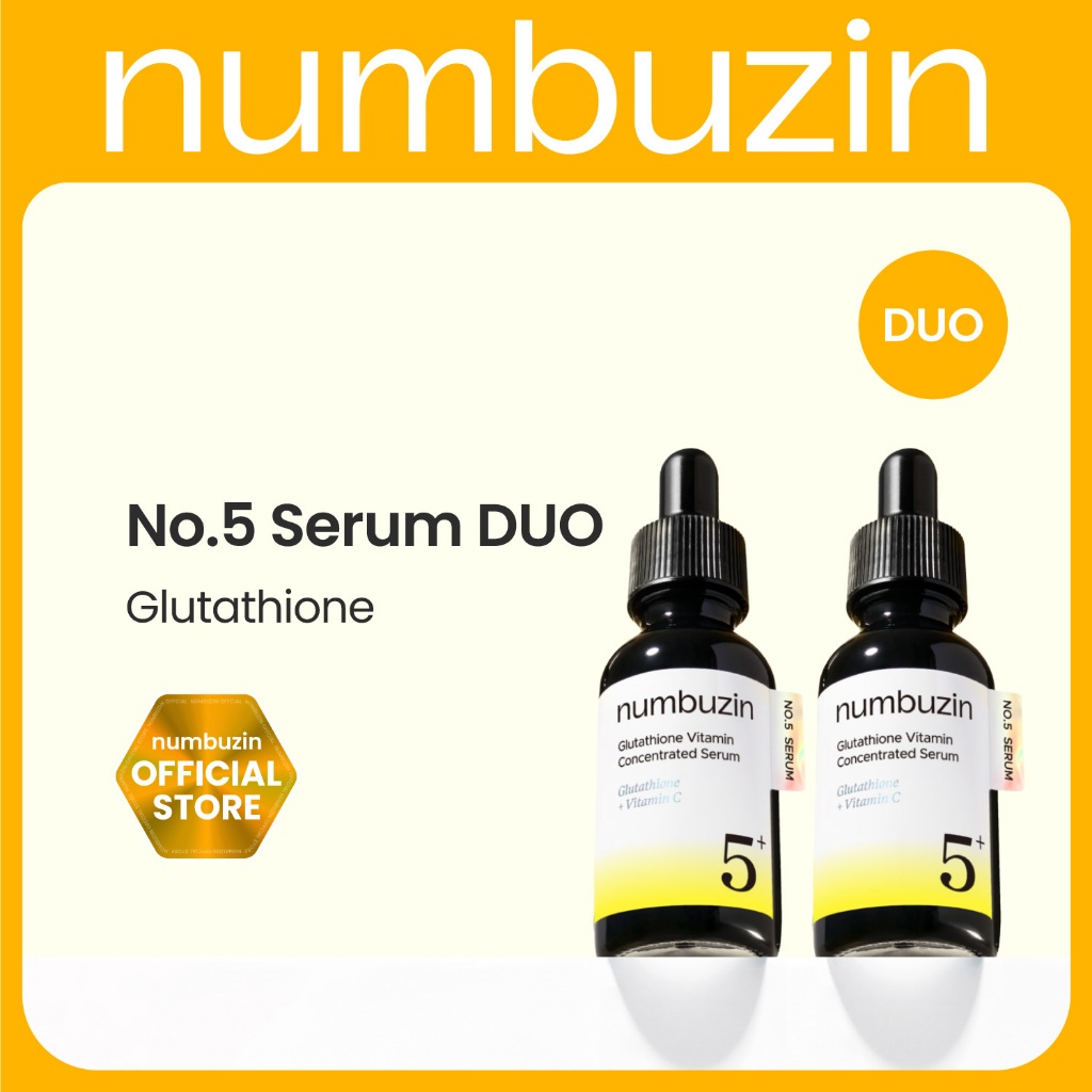 DUO) numbuzin No.5+ Vitamin Concentrated Serum | Shopee Philippines